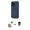 ieg™ iPhone 16 Pro Max Kılıf Vadi Çizgi Prime - Siyah Buffer Cam Ekran Koruyucu + Raze Metal Kamera Lens - CLTM