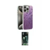 ieg™ iPhone 16 Pro Max Kılıf Zirve Modern Prime - Siyah 360 Mat Full Body Arka Koruyucu