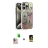 ieg™ iPhone 16 Pro Max Kılıf Zirve Modern Prime - Siyah Buffer Cam Ekran Koruyucu + Raze Metal Kamera Lens - NLGY