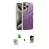 ieg™ iPhone 16 Pro Max Kılıf Zirve Modern Prime - Siyah Buffer Cam Ekran Koruyucu + Raze Metal Kamera Lens - NLGY