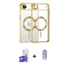 ieg™ iPhone 17 Air Kılıf Nova Işık Özel Seri - Siyah Joko Magic 5D Cam + Bilvis Titan Kamera Lens - GS