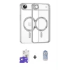 ieg™ iPhone 17 Air Kılıf Nova Işık Özel Seri - Siyah Joko Magic 5D Cam + Bilvis Titan Kamera Lens - GS