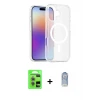 ieg™ iPhone 17 Kılıf Siluet Minimal Prime - Siyah Joko Magic 5D Cam + Raze Metal Kamera Lens - AKMR