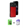 ieg™ iPhone 17 Pro Kılıf Kıvılcım Işık Serisi - Siyah Bilvis 5in1 3D Magic Cam Ekran Koruyucu + Raze Metal Kamera Lens - GI
