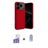 ieg™ iPhone 17 Pro Max Kılıf Ahenk Serisi - Siyah Joko Magic 5D Cam + Bilvis Titan Kamera Lens - TU