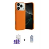 ieg™ iPhone 17 Pro Max Kılıf Ahenk Serisi - Siyah Joko Magic 5D Cam + Bilvis Titan Kamera Lens - TU