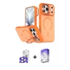 ieg™ iPhone 17 Pro Max Kılıf Çekirdek Klasik - Siyah Bilvis 5in1 3D Magic Cam Ekran Koruyucu + Bilvis Titan Kamera Lens - GS
