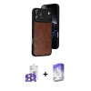 ieg™ iPhone 17 Pro Max Kılıf Kıvılcım Işık Serisi - Siyah Bilvis 5in1 3D Magic Cam Ekran Koruyucu + Bilvis Titan Kamera Lens - TU