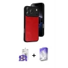 ieg™ iPhone 17 Pro Max Kılıf Kıvılcım Işık Serisi - Siyah Bilvis 5in1 3D Magic Cam Ekran Koruyucu + Bilvis Titan Kamera Lens - TU