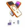 ieg™ iPhone 17 Pro Max Kılıf Nova Yansıma Serisi - Siyah Joko Magic 5D Cam + Bilvis Titan Kamera Lens - LT