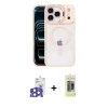 ieg™ iPhone 17 Pro Max Kılıf Yadigar Asil Koleksiyonu - Siyah Joko Magic 5D Hayalet Cam + Bilvis Titan Kamera Lens - NLGY