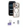 ieg™ iPhone 17 Pro Max Kılıf Zirve Doku Prime - Siyah Joko Magic 5D Cam + Bilvis Titan Kamera Lens - GS