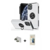 iPhone 11 Pro Max Kılıf Odak Form Prime - Siyah 6D Mat Seramik Hayalet Nano Ekran Koruyucu + Pers Alüminyum Kamera Lens - YL