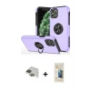 iPhone 11 Pro Max Kılıf Odak Form Prime - Siyah 6D Mat Seramik Hayalet Nano Ekran Koruyucu + Pers Alüminyum Kamera Lens - YL