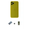 iPhone 11 Pro Max Kılıf Yadigar Yansıma Serisi - Siyah Joko Magic 5D Hayalet Cam + Shine Kamera Lens Koruma Cam - GI