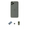 iPhone 11 Pro Max Kılıf Yadigar Yansıma Serisi - Siyah Joko Magic 5D Hayalet Cam + Shine Kamera Lens Koruma Cam - GI