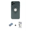 iPhone 12 Pro Max Kılıf Eksen Klasik Prime - Şeffaf Uv Polymer Nano Ekran Koruyucu + Shine Kamera Lens Koruma Cam - PE