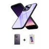 iPhone 13 Pro Max Kılıf Nova Işık Serisi - Siyah Joko 5D Cam + Neon Fosforlu Kamera Lens - BZ