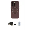 iPhone 14 Pro Kılıf Eksen Klasik Prime - Siyah Joko Magic 5D Cam + Raze Metal Kamera Lens - GD