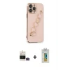 iPhone 14 Pro Max Kılıf Nova Işık Prime - Siyah Polymer Nano Ekran Koruyucu + Bilvis Titan Kamera Lens - GD