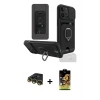 iPhone 14 Pro Max Kılıf Vadi Form Prime - Siyah Buffer Cam Ekran Koruyucu + Raze Metal Kamera Lens - GD