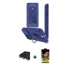 iPhone 15 Pro Max Kılıf Vadi Form Prime - Siyah Buffer Cam Ekran Koruyucu + Raze Metal Kamera Lens - LT