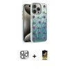 iPhone 16 Pro Max Kılıf Zirve Modern Prime - Siyah Buffer Cam Ekran Koruyucu + Pers Alüminyum Kamera Lens - GI