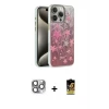 iPhone 16 Pro Max Kılıf Zirve Modern Prime - Siyah Buffer Cam Ekran Koruyucu + Pers Alüminyum Kamera Lens - GI