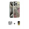 iPhone 16 Pro Max Kılıf Zirve Modern Prime - Siyah Buffer Cam Ekran Koruyucu + Pers Alüminyum Kamera Lens - GI