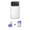 iPhone 17 Pro Max Kılıf Ahenk Yansıma Prime - Siyah Bilvis 5in1 3D Magic Cam Ekran Koruyucu + Bilvis Titan Kamera Lens - LT