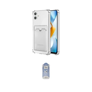 ieg™ Galaxy A05 Kılıf Doruk Klasik Koleksiyonu - Siyah Joko Magic 5D Cam