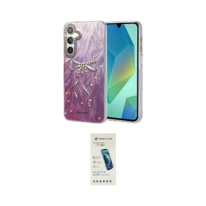 ieg™ Galaxy A54 5G Kılıf Zirve Modern Prime - Şeffaf Pasifik Cam Ekran Koruyucu