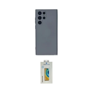 ieg™ Galaxy S22 Ultra Kılıf Ahenk Serisi - Şeffaf Polymer Nano Ekran Koruyucu
