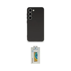 ieg™ Galaxy S23 Plus Kılıf Kozmos Yansıma Özel Seri - Şeffaf Polymer Nano Ekran Koruyucu