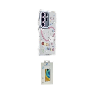 ieg™ Galaxy S24 Ultra Kılıf Ahenk Modern Serisi - Siyah Polymer Nano Ekran Koruyucu