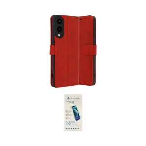 ieg™ Galaxy S25 Edge Kılıf Siluet Işık Serisi - Şeffaf Pasifik Cam Ekran Koruyucu