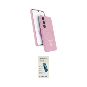 ieg™ Galaxy S26 Kılıf İz Işık Koleksiyonu - Şeffaf Pasifik Cam Ekran Koruyucu
