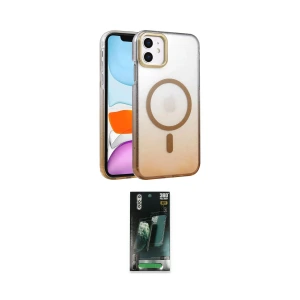 ieg™ iPhone 11 Kılıf Ahenk Doku Özel Seri - Siyah 360 Mat Full Body Arka Koruyucu