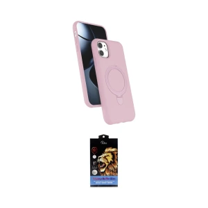ieg™ iPhone 11 Kılıf İz Işık Koleksiyonu - Siyah Buffer Hayalet Cam Ekran Koruyucu