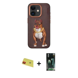ieg™ iPhone 11 Kılıf Nova Form Koleksiyonu - Şeffaf 360 Full Body Arka Koruyucu + Rainbow Kamera Lens Koruma Cam - KI