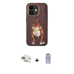 ieg™ iPhone 11 Kılıf Nova Form Koleksiyonu - Siyah Joko Magic 5D Cam + Pers Alüminyum Kamera Lens - GD