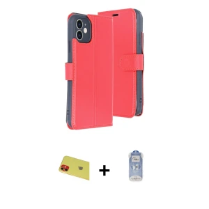 ieg™ iPhone 11 Kılıf Siluet Işık Serisi - Siyah Joko Magic 5D Cam + Rainbow Kamera Lens Koruma Cam - KI