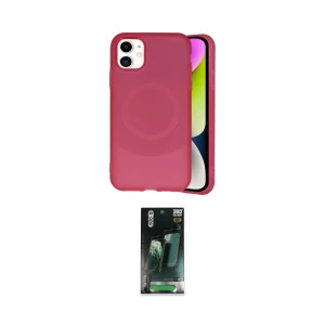 ieg™ iPhone 11 Kılıf Ufuk Serisi - Siyah 360 Mat Full Body Arka Koruyucu