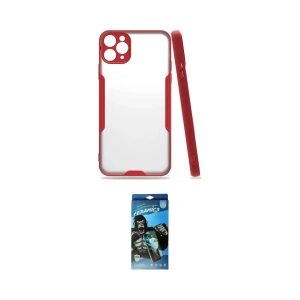 ieg™ iPhone 11 Pro Kılıf Atlas Asil Serisi - Siyah 34D Izgaralı Cam