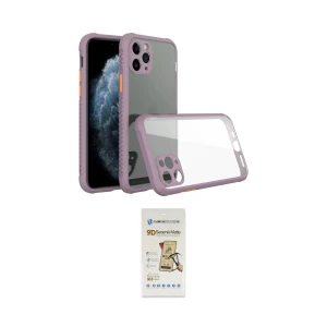 ieg™ iPhone 11 Pro Max Kılıf Nova Asil Özel Seri - Siyah Mat Seramik Nano Ekran Koruyucu