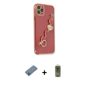 ieg™ iPhone 11 Pro Max Kılıf Nova Işık Prime - Siyah Joko Magic 5D Hayalet Cam + Shine Kamera Lens Koruma Cam - MI