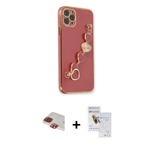 ieg™ iPhone 11 Pro Max Kılıf Nova Işık Prime - Siyah Seramik Nano Ekran Koruyucu + Pers Alüminyum Kamera Lens - KI