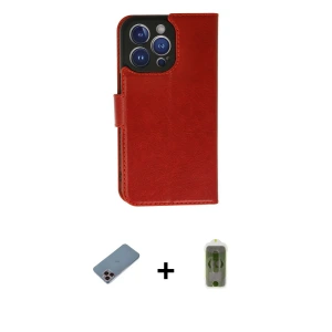 ieg™ iPhone 11 Pro Max Kılıf Siluet Işık Serisi - Siyah Joko Magic 5D Hayalet Cam + Shine Kamera Lens Koruma Cam - PE