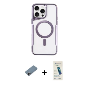 ieg™ iPhone 11 Pro Max Kılıf Yadigar Klasik Özel Seri - Şeffaf Pasifik Cam Ekran Koruyucu + Shine Kamera Lens Koruma Cam - GI