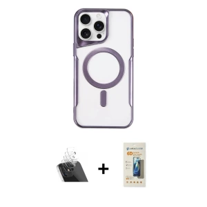 ieg™ iPhone 11 Pro Max Kılıf Yadigar Klasik Özel Seri - Siyah 6D Mat Seramik Hayalet Nano Ekran Koruyucu + Kamera Lens Koruma Cam - SF